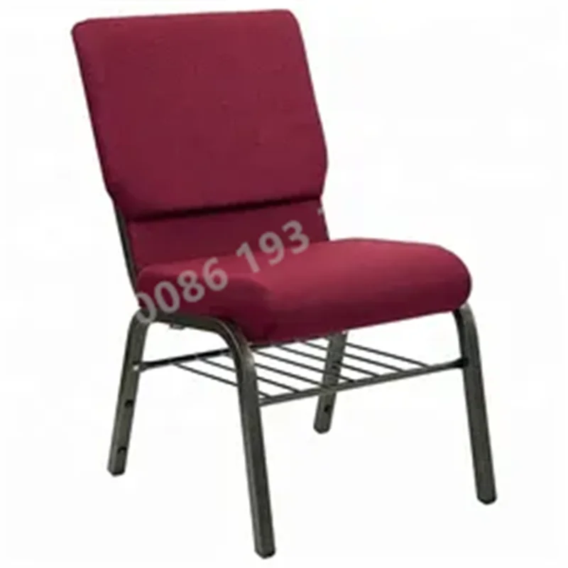 Cheap Price Discount Burgundy Color Theater Seat Pulpit Church