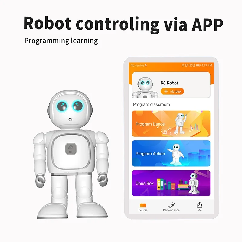 Reeman Interactive Robot toy Technology Educational Kids Interactive Robot Learning Toys