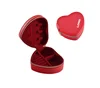 Solid red heart shape