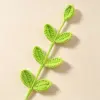 (7Leaves) Flores y ramas de las Cuatro Estaciones - Verde Capullo