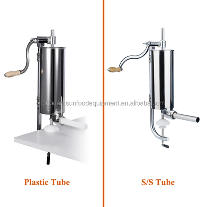 Stainless Steel Sausage Stuffing Tubes 4 5sizes Meat Grinder Sausage