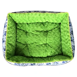 Square Shape UV Protected Removable Cushion Chew Resistant Waterproof Pet Dog bed NO 1