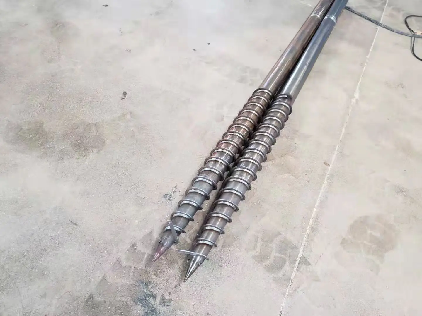 Spiral Screw Piles Ground Anchor Welding Machine Buy Spiral Ground