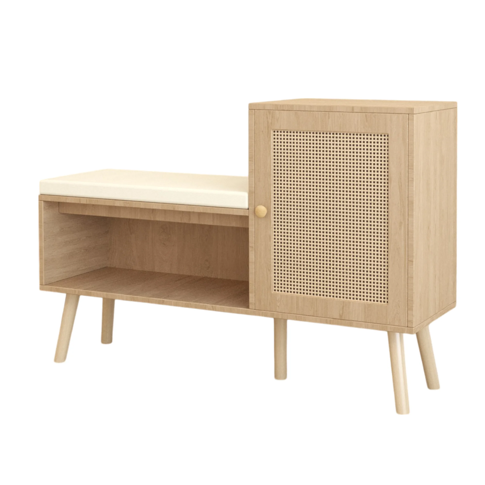 Elvarenae Ravelle Shoe Storage Bench — product detail