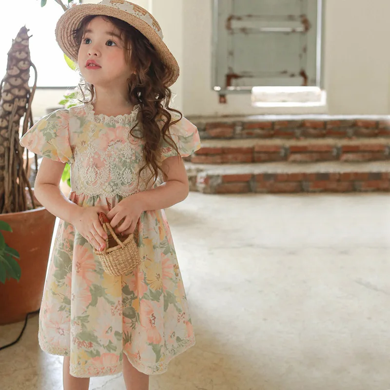 2022 Korean Wholesale Cotton Floral 