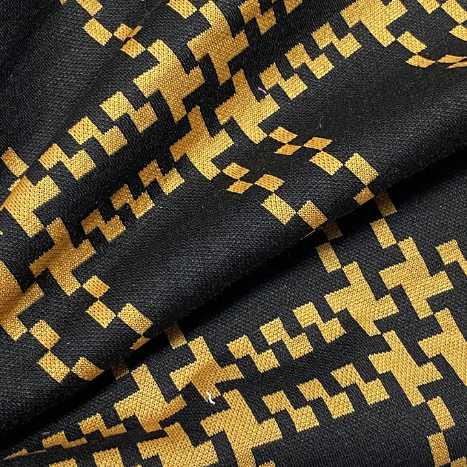 Хорошее качество изготовленное на заказ вязаное полиэтиленовое волокно спандексовая ткань с принтом Roma для одежды и домашнего