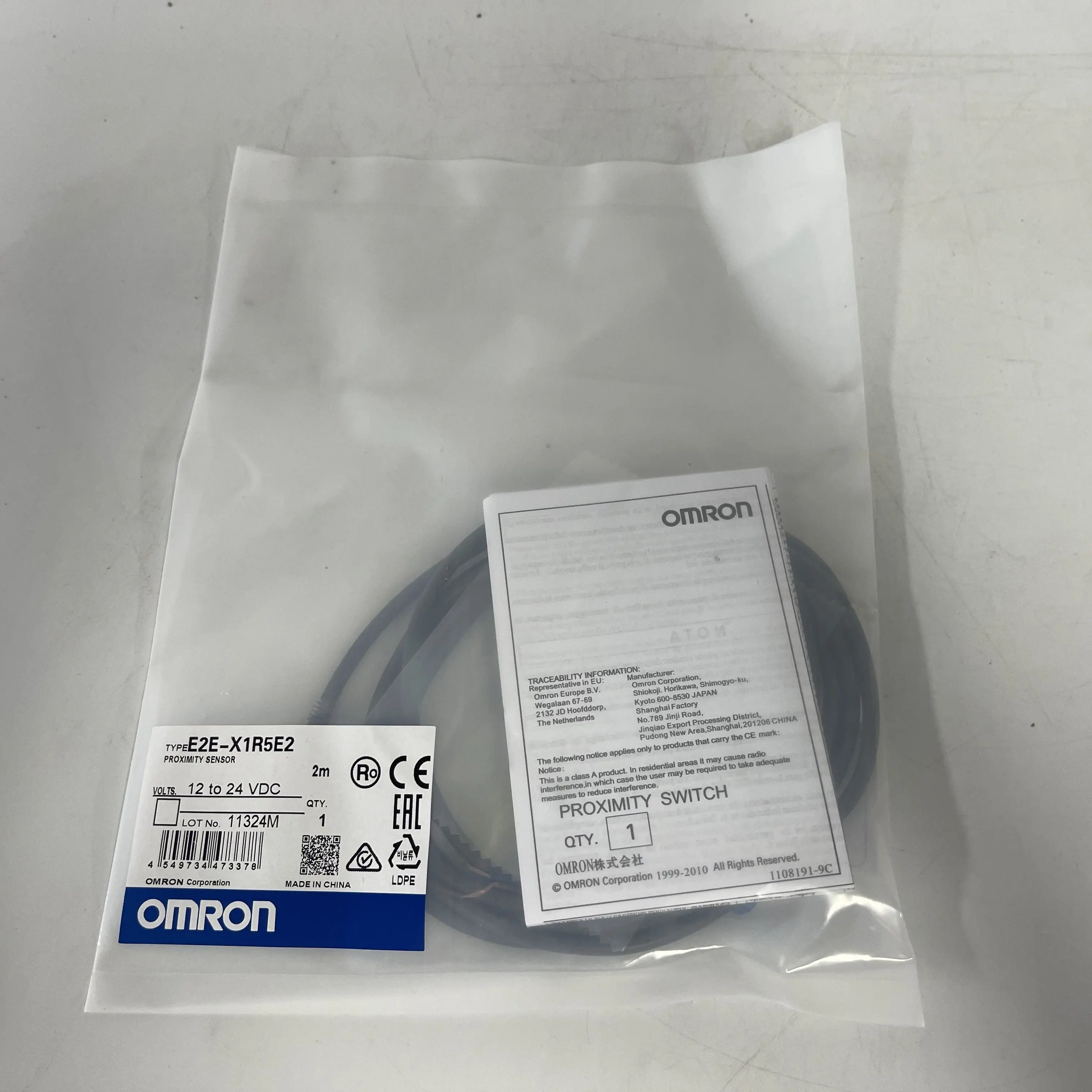 Omron Proximity Switch E2E-X1R5E2