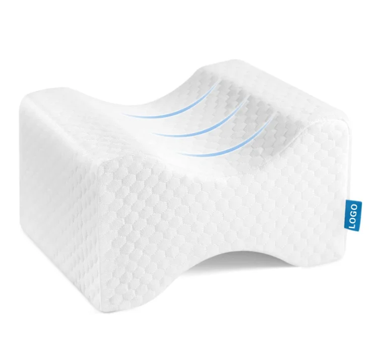Breathable Skin Friendly Cover Slow Rebound Pregnant Women Knee Support Leg Elevation Pillow for Sleeping