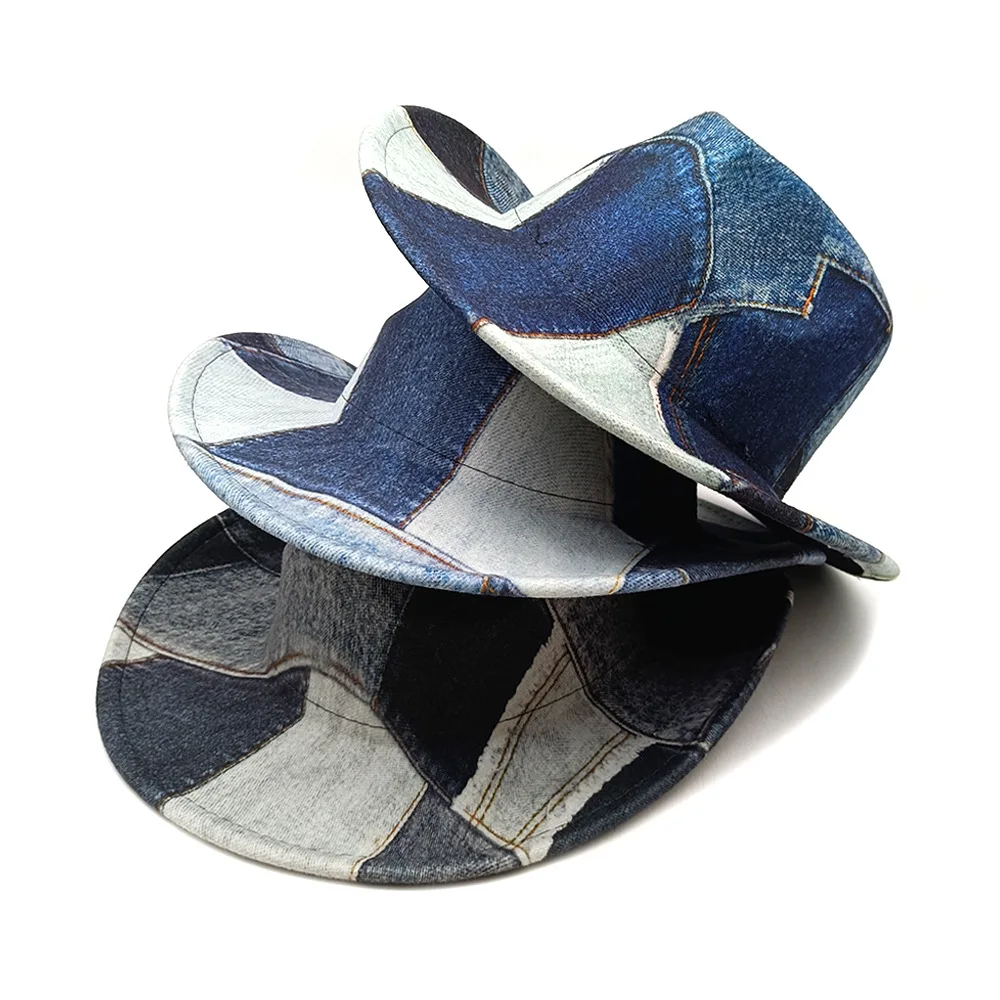 2025 Fashion Women Men Jean Denim Patch Style Music Festival  display picture 1