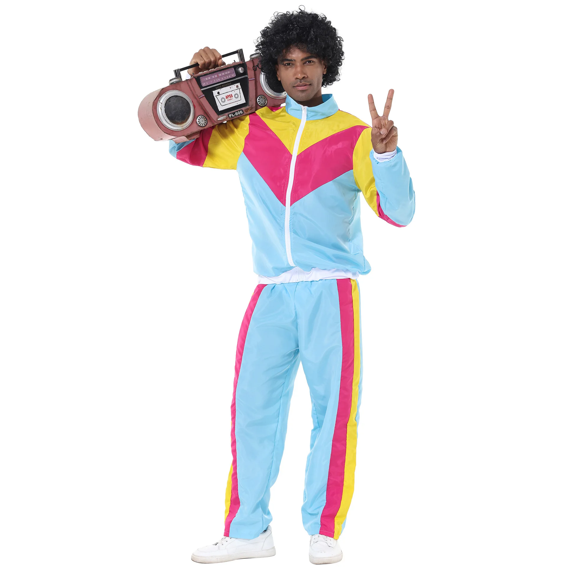 1980s Vintage Tracksuits Retro Outfits for 80s Parties, OEM