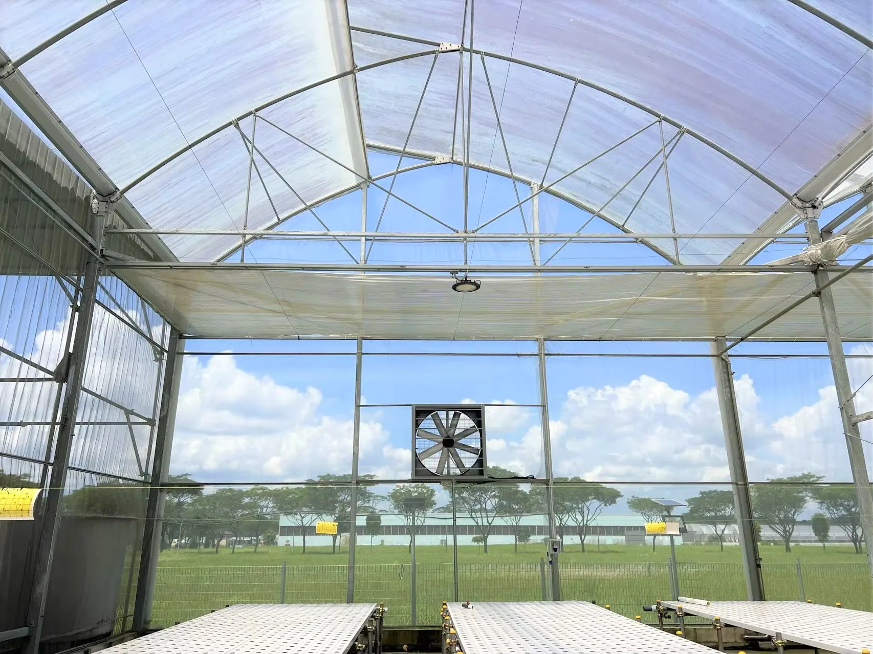 Large Industrial Air Extractor, Solar, Wall - detail 14