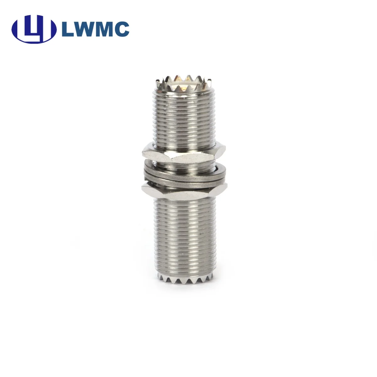 product lwmc made in china factory price dc to 05 ghz uuhf female uhf female to female adaptor long-6