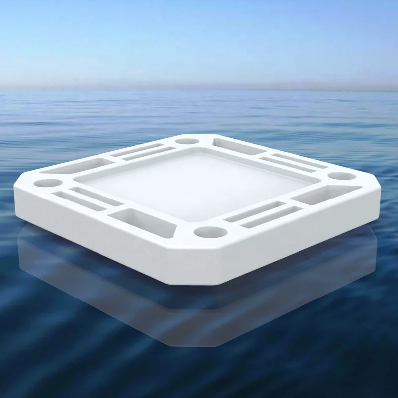 Custom Foldable Floating Pool Beer Table with Holes for Ping Pong Game