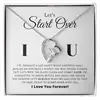 Card + Necklace Black box
