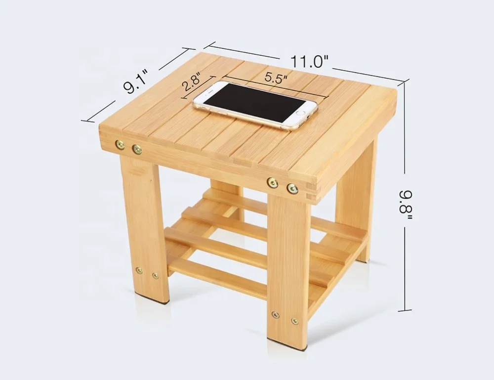 
Бамбуковый стул, сиденье для гостиной, водонепроницаемый стул для детей, стул 