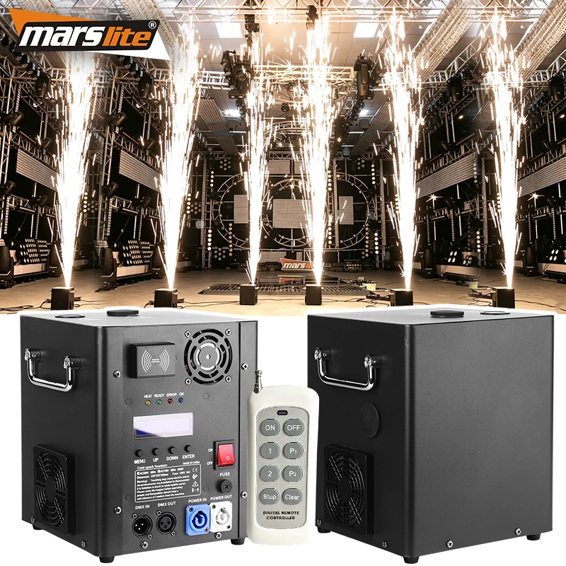 Cold Spark Machine 600W for DJs - Remote DMX Control Party Light