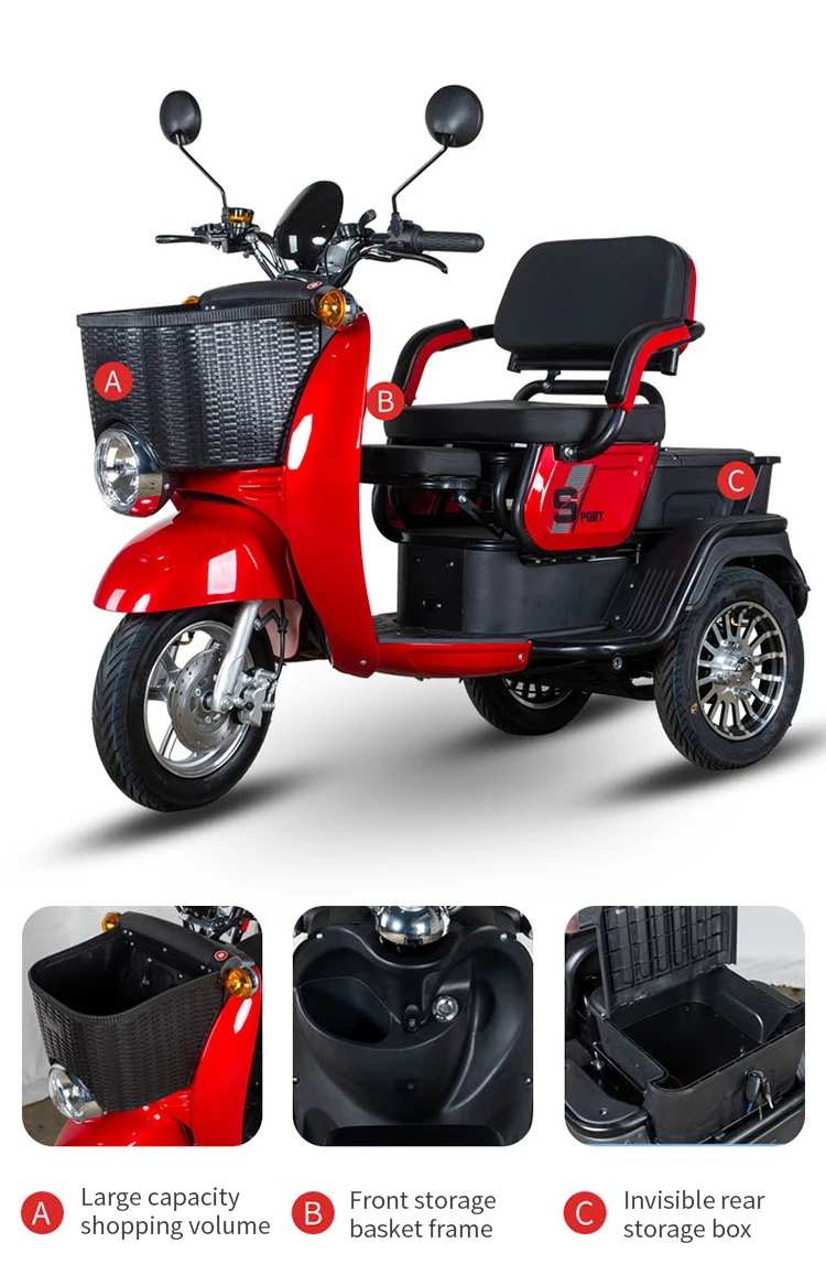 Three Wheels Adult Electric Tricycle Bike Low Price 3wheels Trike ...