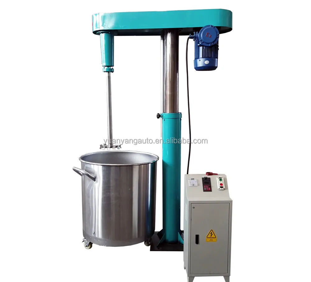 500l Emulsion Paint Mixing Machine Adjustable Speed Hydraulic Lift