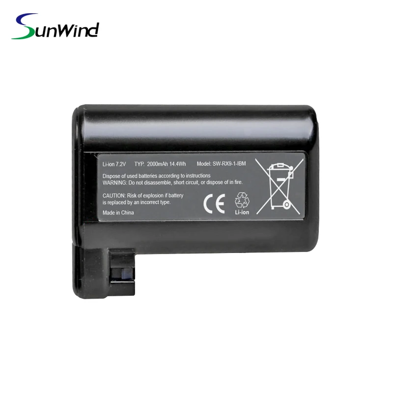 vhbw 2x Batterie compatible avec Electrolux RX9-2-4STN robot électroménager (2000mAh, 7,2V, Li-ion