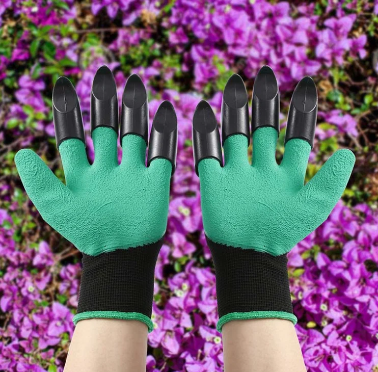 Digging Gloves With Claw Gardening Protection Wearresistant Nonslip