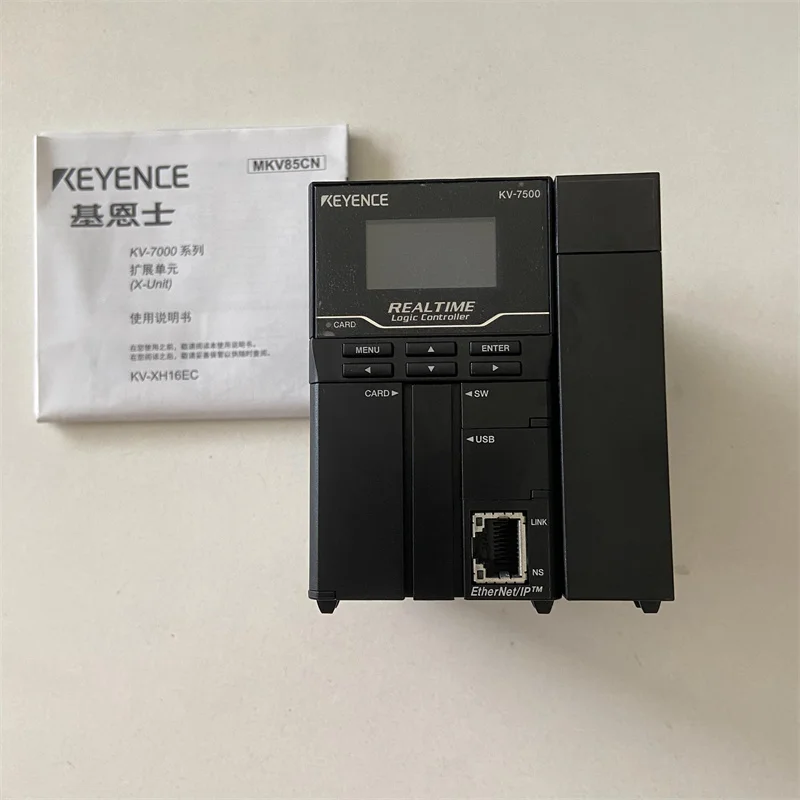 Keyence CPUユニットKV-7500 PLC産業用制御ボード入出力モジュール