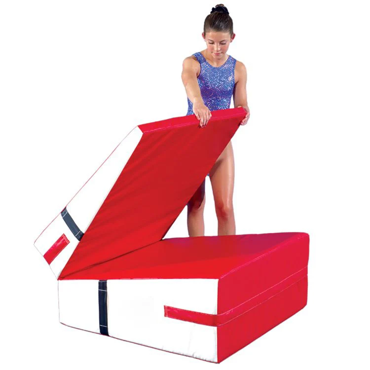 Yours Best Incline Mat for Gymnastics Foldable Incline Mat Back Handspring Cheese Wedge Colorful Incline Mats for Tumbling