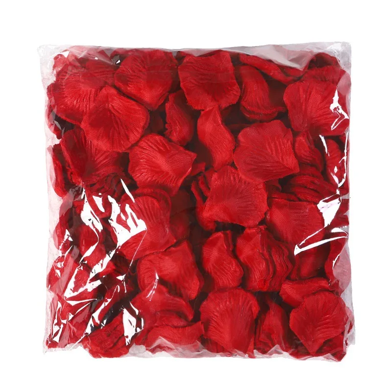 Wholesale 500-5000pcs Fake Rose Petals Wedding Decorations