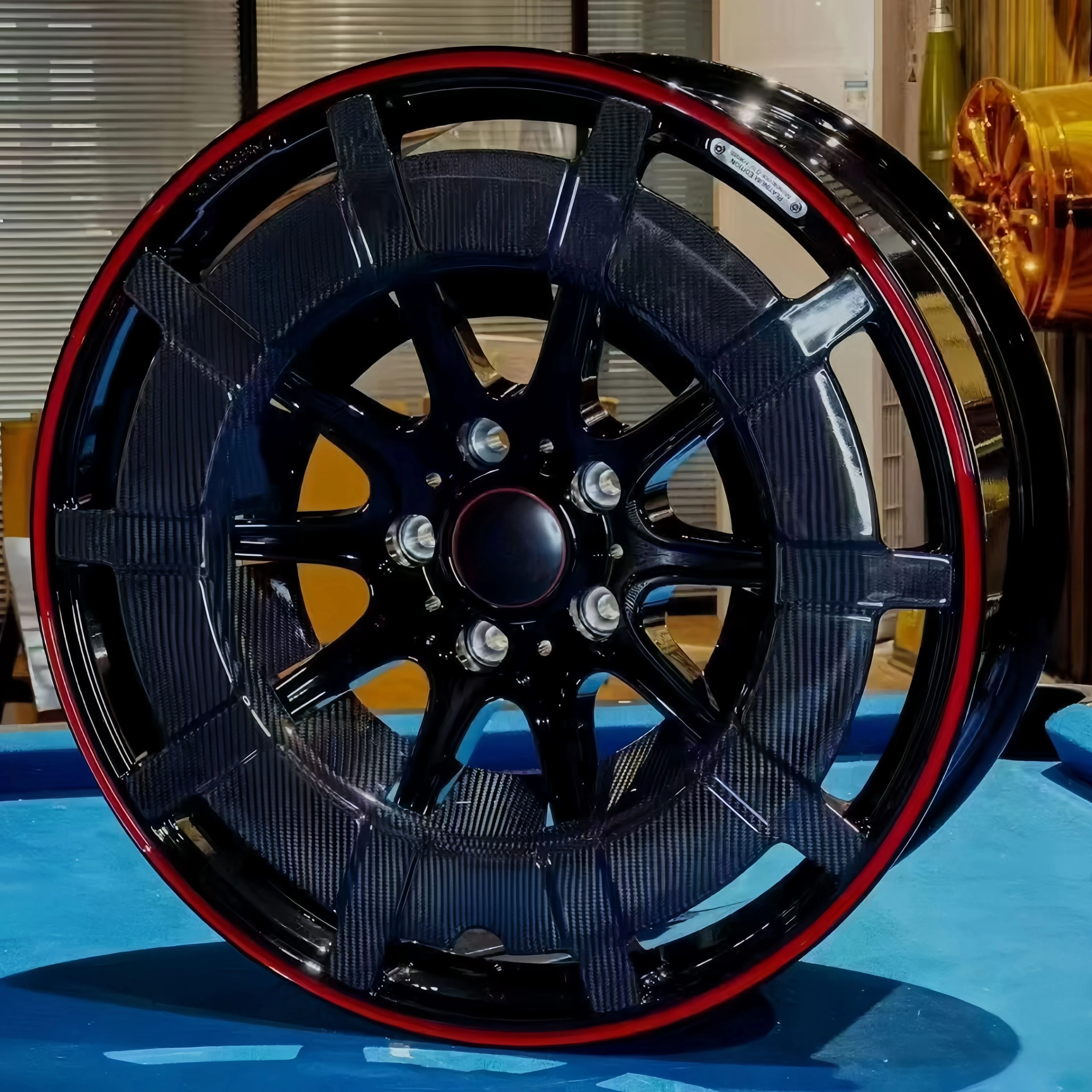 XL Carbon Fiber Multi Spoke Design Customization 5x120 5x112 5x114.3 18 19 20 21 22inch 2-piece Forged Wheels for Benz - Image 4