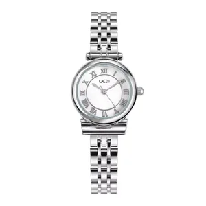 Dial Retro Roman Quartz Watches With Mother of Pearl Dial Customized watches Reloj Mujer