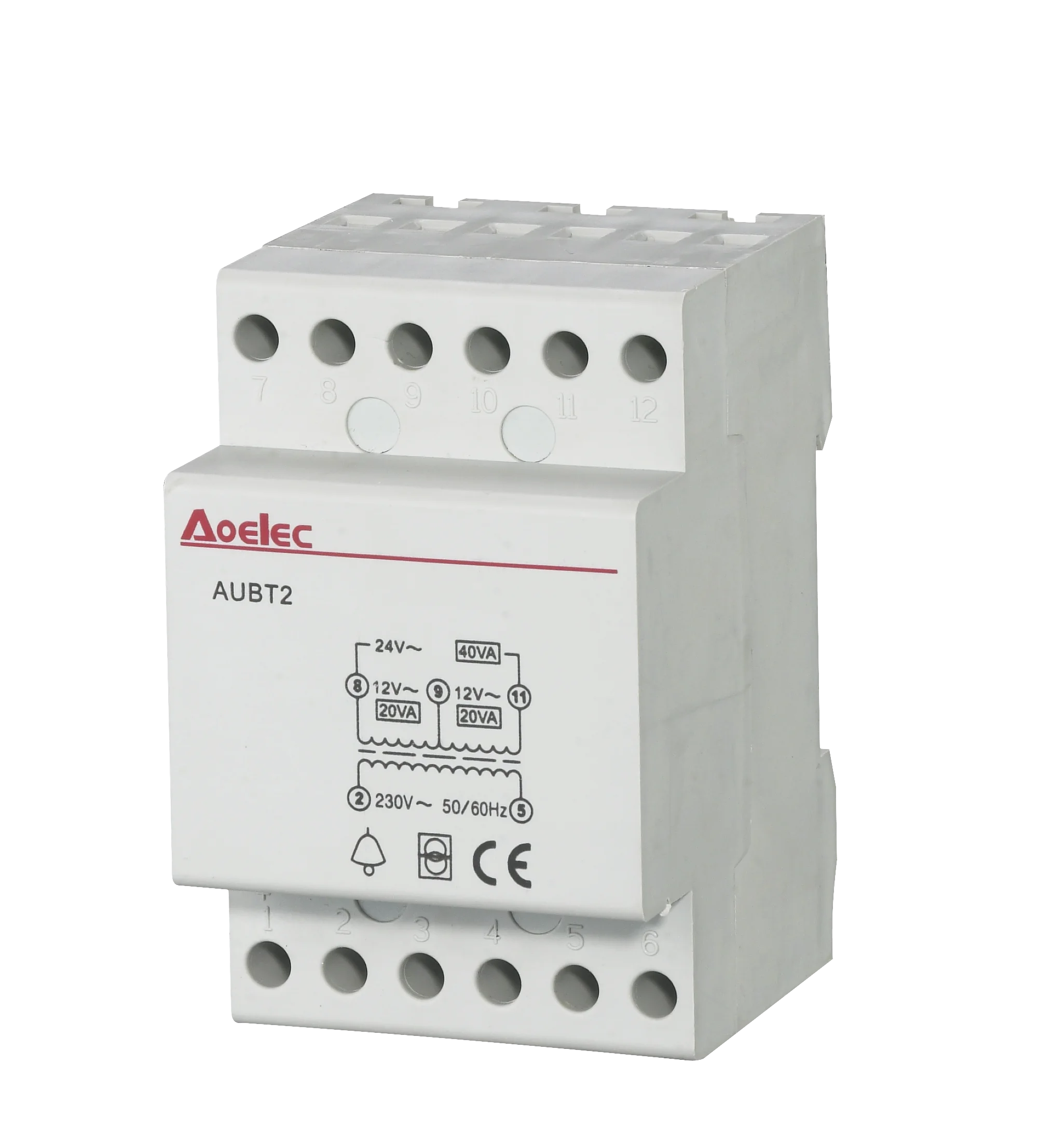 AUBT2 Low Voltage Modular Bell Transformer 220V 24V