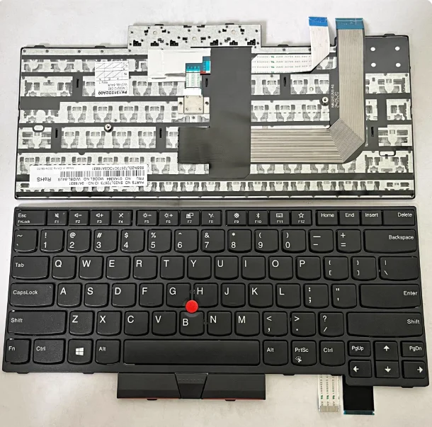 thumbnail image 2 of Lenovo ThinkPad T470 T480 US Backlit Keyboard – 01HX459 01AX569 01AX487 2 of 3