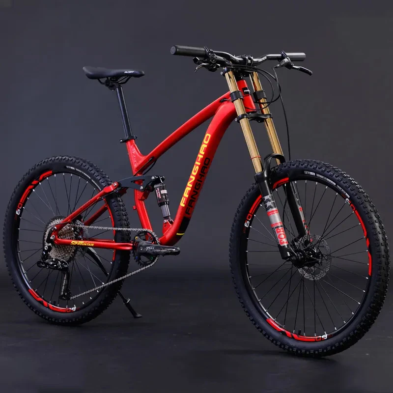26 Inch Mountain Bike - Dual Suspension for Downhill Rides