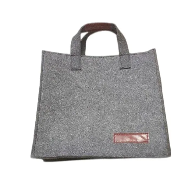 Eco Friendly Reusable Grocery Multifunction Felt Makeup Large Tote Bag Handbag Organizer Bags