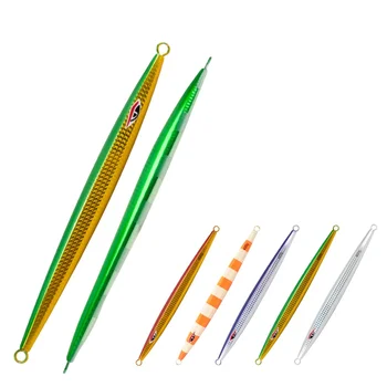 J115 400g 500g Metal Jig Lure Speed Slow Jigging Lure UV Glow Saltwater Fishing Jigging Lure Deep Sea Fishing – Metal Jig – view 3