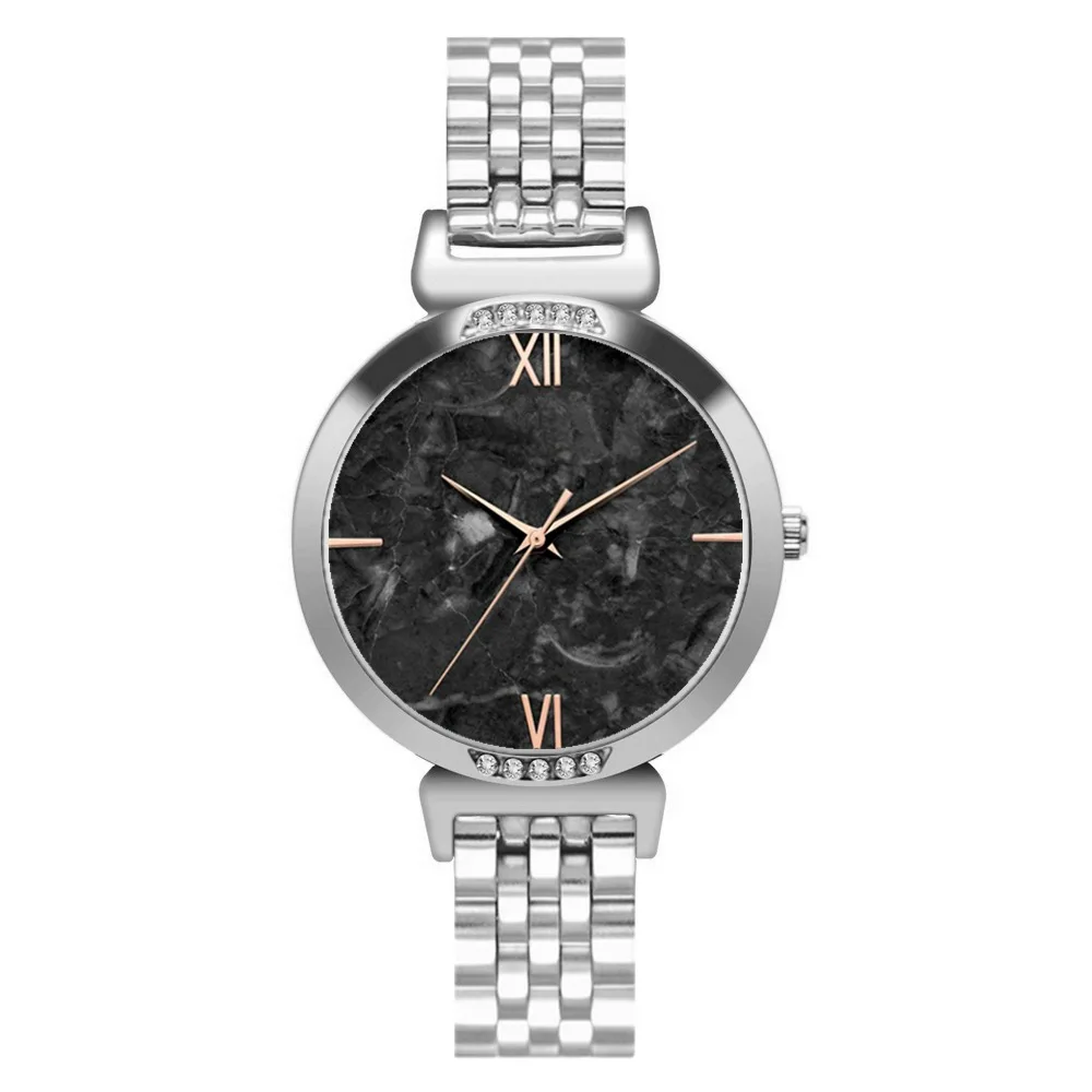 2020 Best Model Custom Own Logo Marble Wrist Watches Quart Movement
