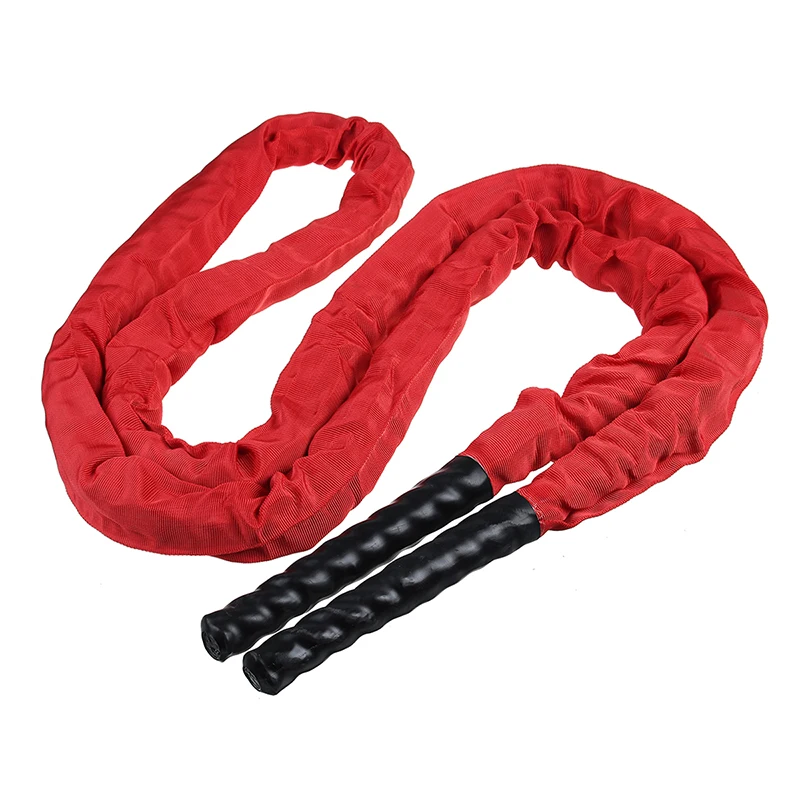 Inch 30ft 40ft 50ft Length Battle Rope Training Battling Ropes Home  Gym Fitness Heavy Poly Dacron Battle Rope