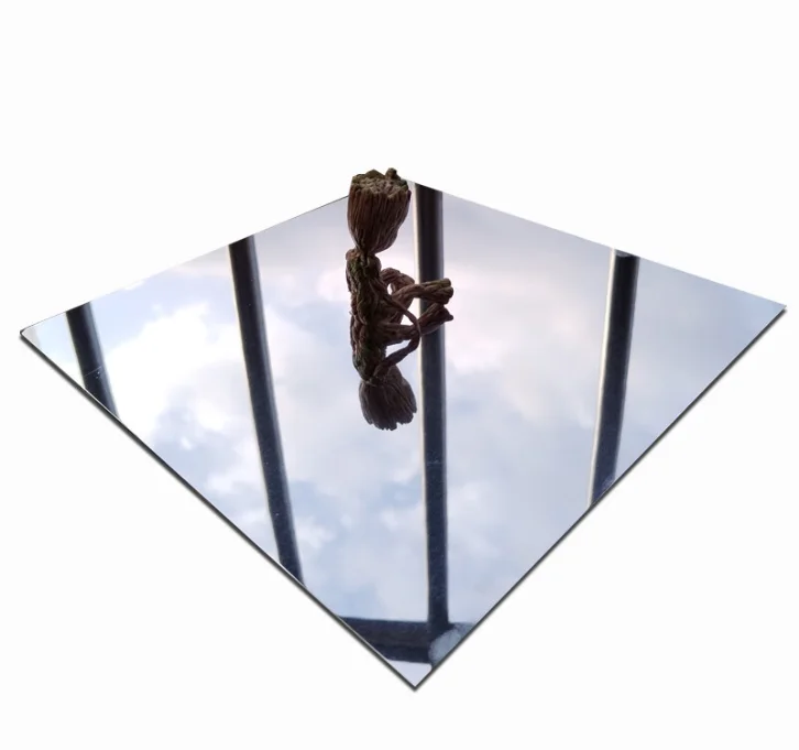 Modern Design Mirror Aluminum Composite Panels Fireproof Anti-Static for Hotel Facades Exterior Walls PVDF PE Coating