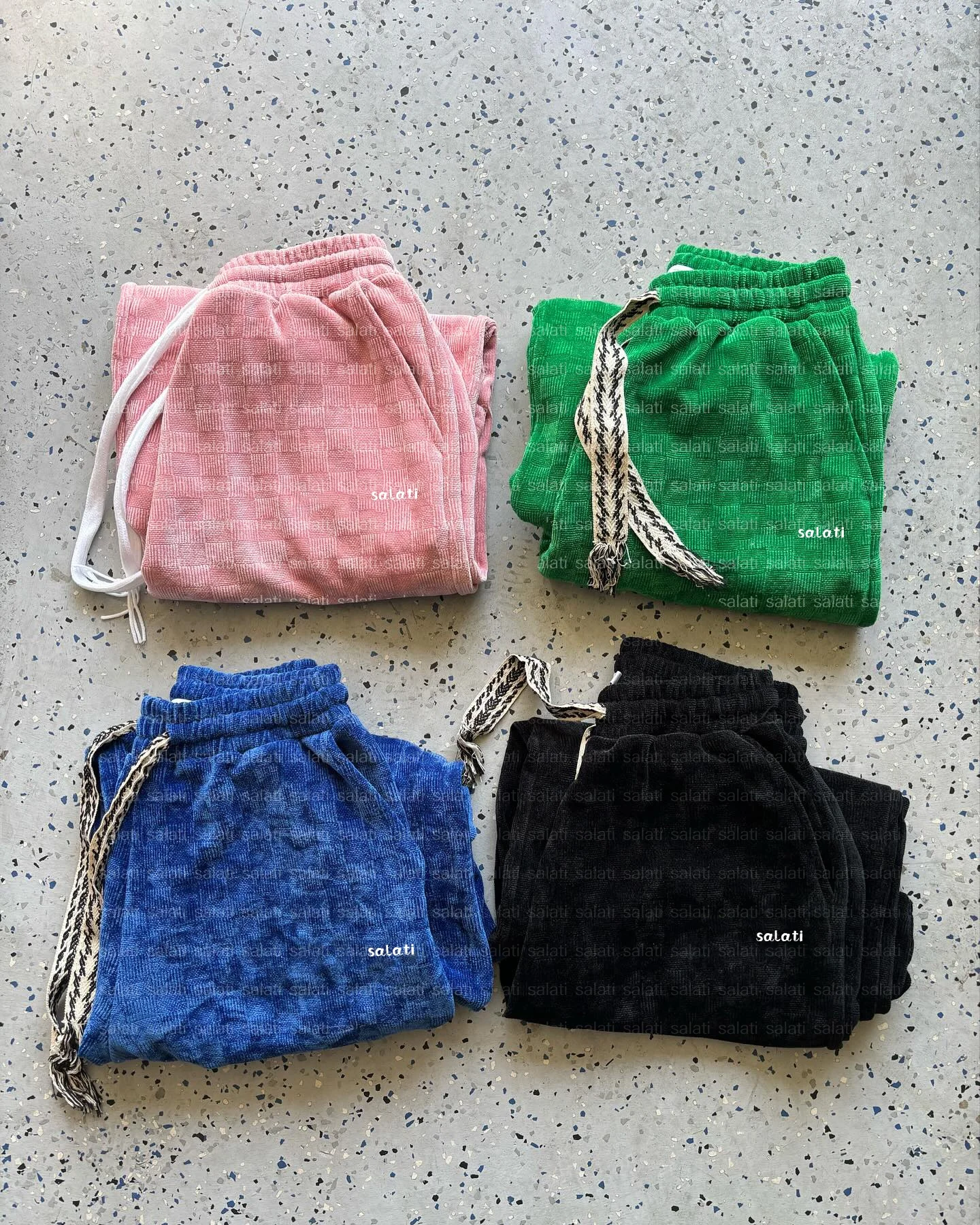 Custom Streetwear Baggy Sweatpants Blank Heavy Cotton Polyester Oversized Wide Leg Track Corduroy Jogger Flared Sweat Pants Men gallery 4