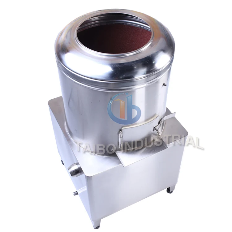 Полностью автоматическая небольшая Коммерческая Машина для чистки картофеля, электрическая машина для чистки