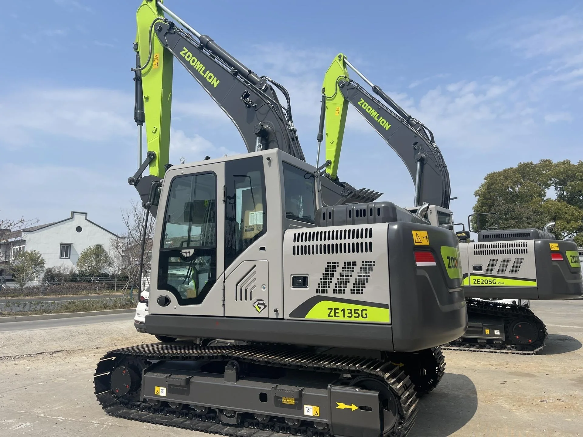しおん ZE135G Zoomlion ekskavatör: 13.5-ekskavatör yıllarında tavizsiz