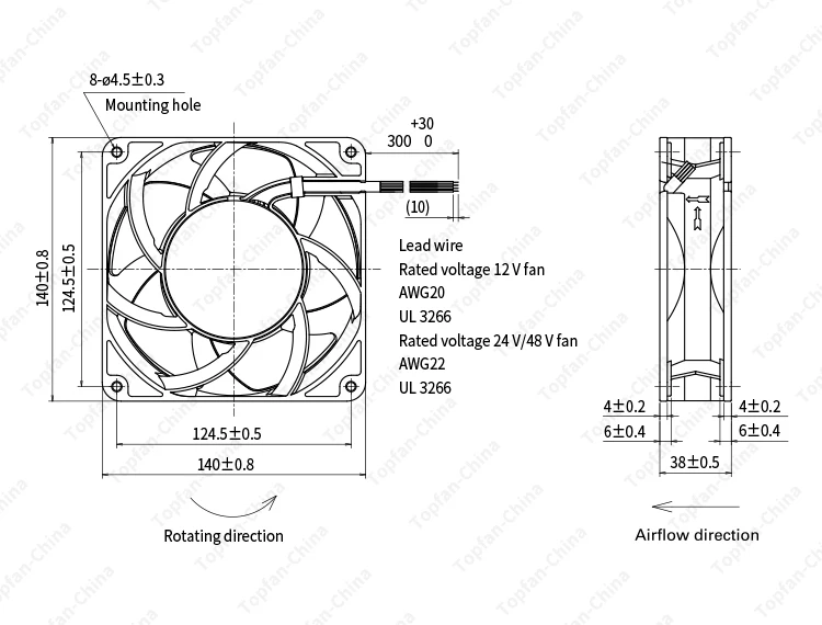 12 Volt Water Cooling Fan Thermoelectric Cooler Fan For Peltier Air