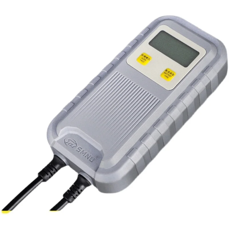 Boost Mode Car Battery Charger 12V 6V 4.5Ah Fast Current Adjustable Gel Agm Wet Lead Acid Lifepo4 Battery Charger