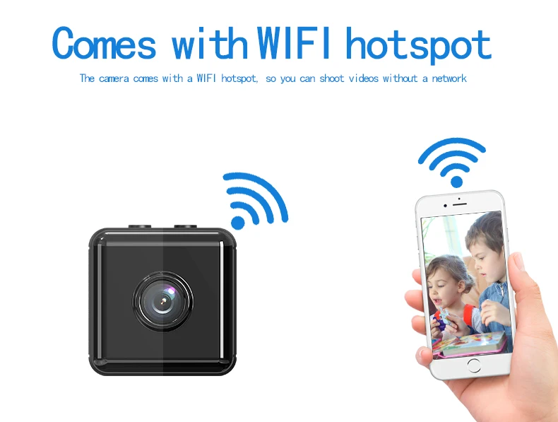 X6 Mini Camera QR Code - Secure Your House Efficiently
