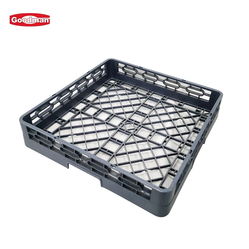 Commercial 8 compartment cutlery storage restaurant flatware basket kitchen utensil plastic flatware rack supplier