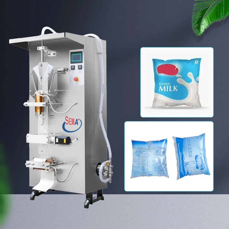 Sachet Water Machine in Europe with Film Water Sachet Making Filling Sealing Machine
