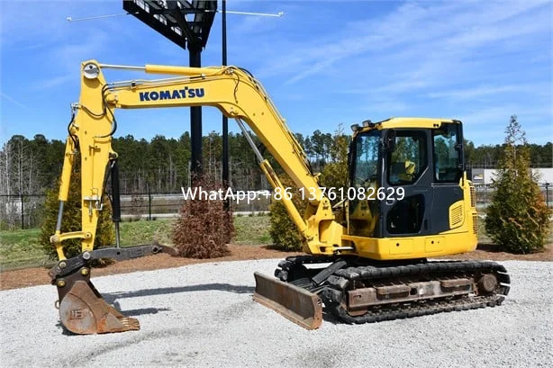 KOMATSU コマツ　PC 88MR Komatsu Crawler Midi Excavator PC88MR-10