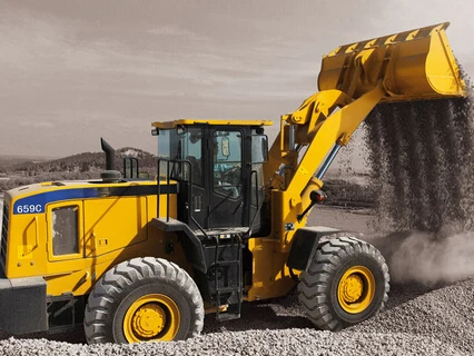 655F 5 Tons Articulated Front Wheel Loader Price