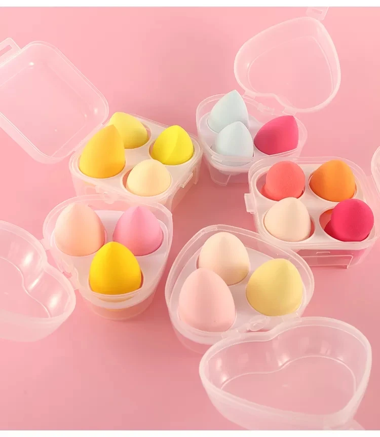 product professional factory cartoon makeup sponge popular makeup brush set with sponge-7