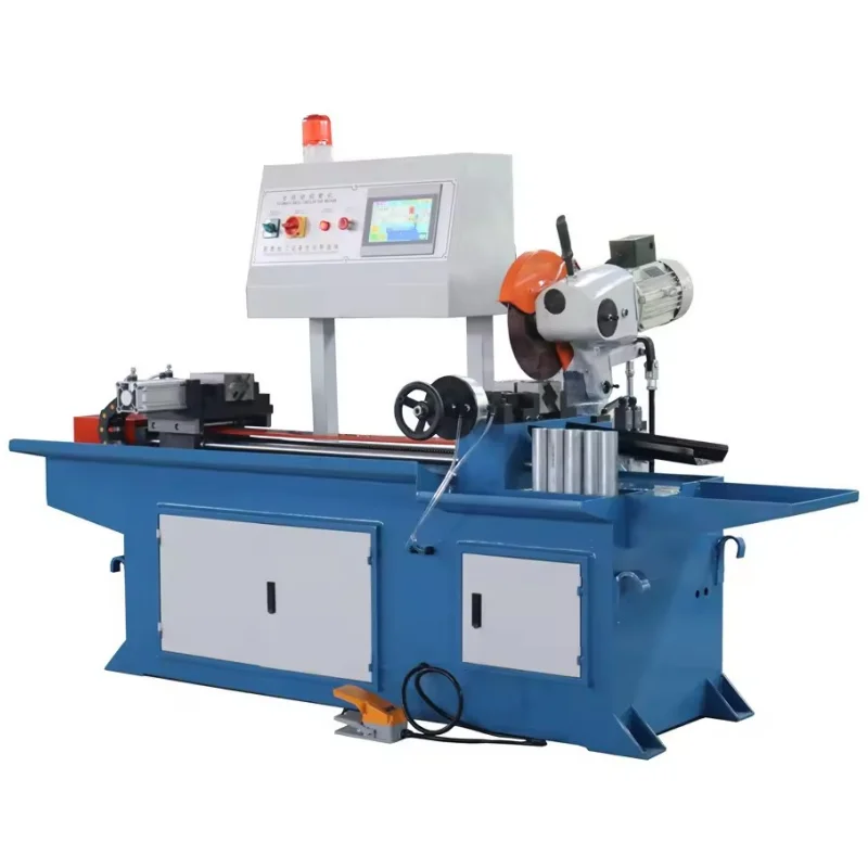 MC425 CNC Automatic Pipe Cutting Machine Steel Cnc Electric  Metal  Circular Saw Stainless Steels Tube Cutting Machine