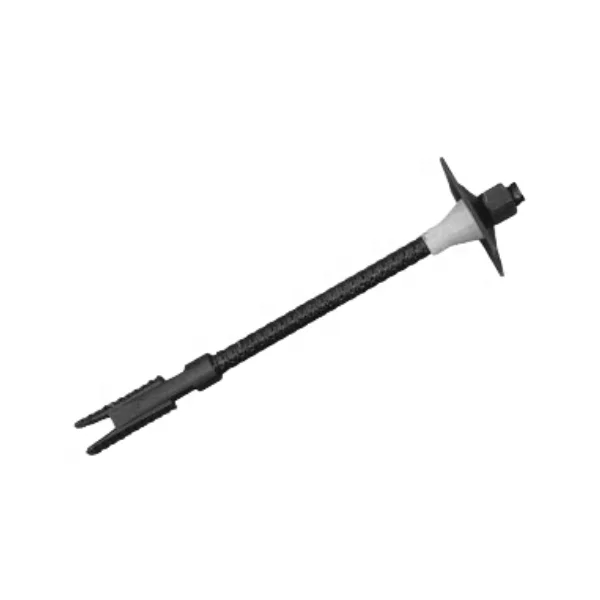 Galvanized Threaded Bar with Nut Coupler Bearing Plate Rock Grouted Steel Bolt Rock Dowels Resin Roof Bolt